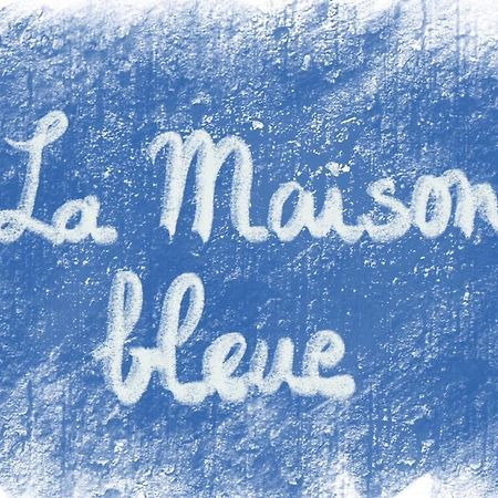 La Maison Bleue Port-en-Bessin-Huppain Dış mekan fotoğraf