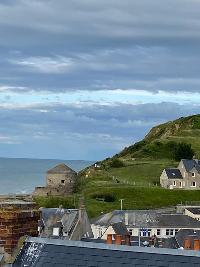 La Maison Bleue Port-en-Bessin-Huppain Dış mekan fotoğraf