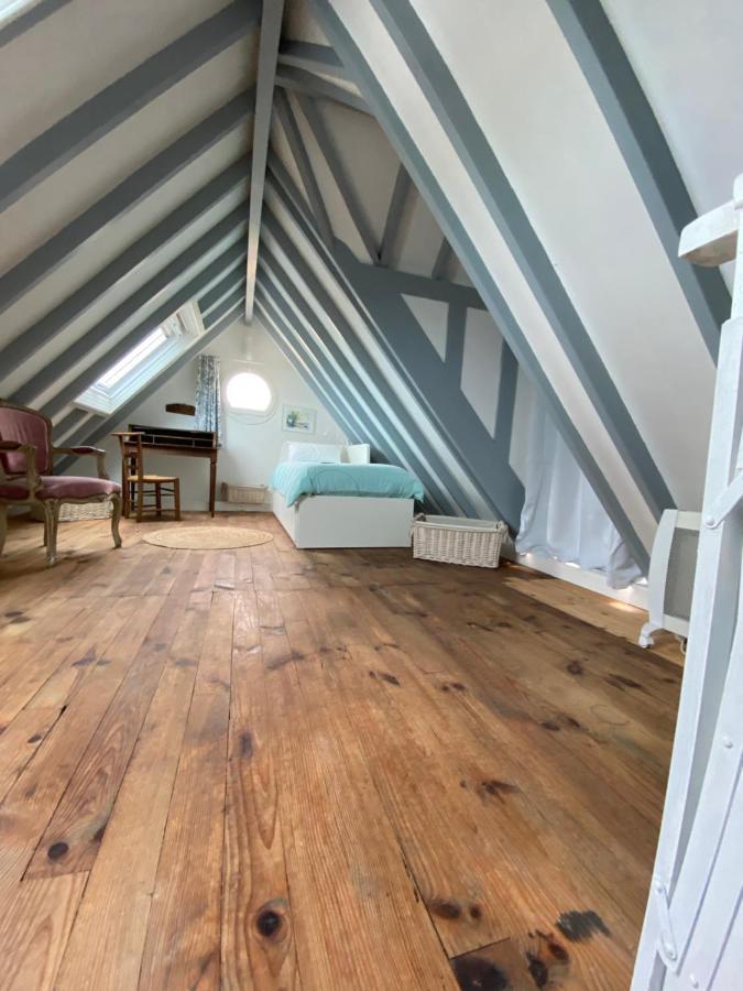 La Maison Bleue Port-en-Bessin-Huppain Dış mekan fotoğraf