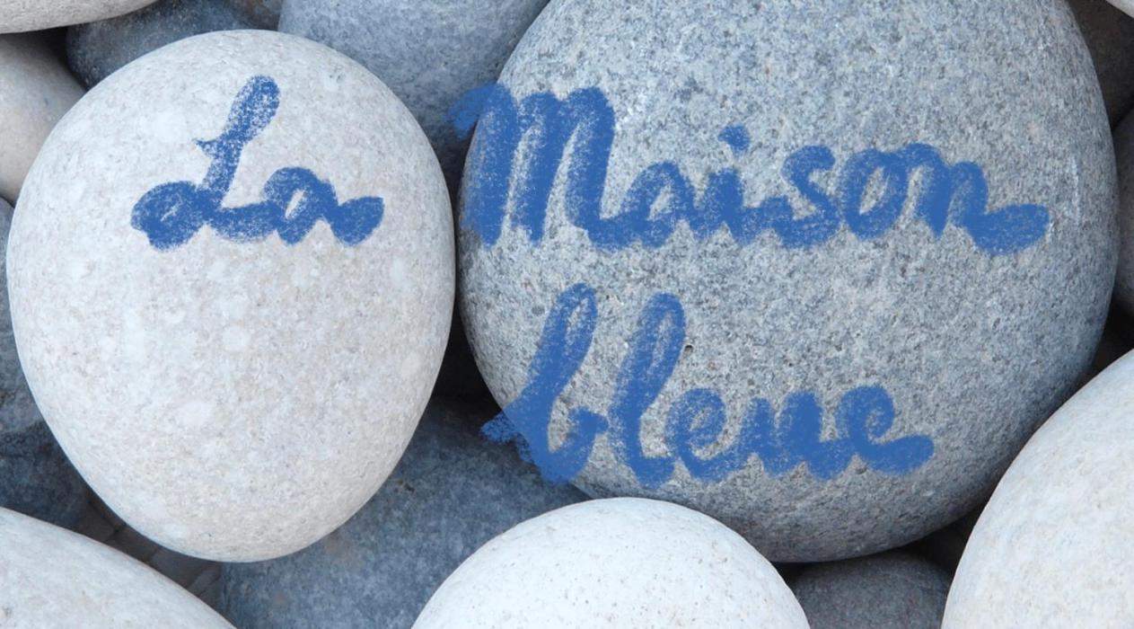La Maison Bleue Port-en-Bessin-Huppain Dış mekan fotoğraf